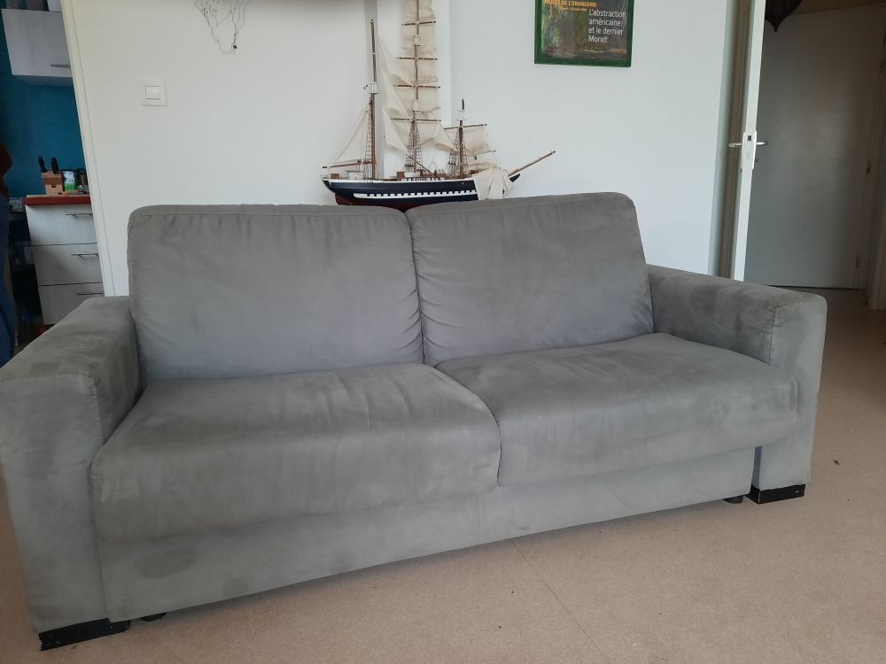 beau canap� lit Bz ...moiti� prix 190 S�n� (56)