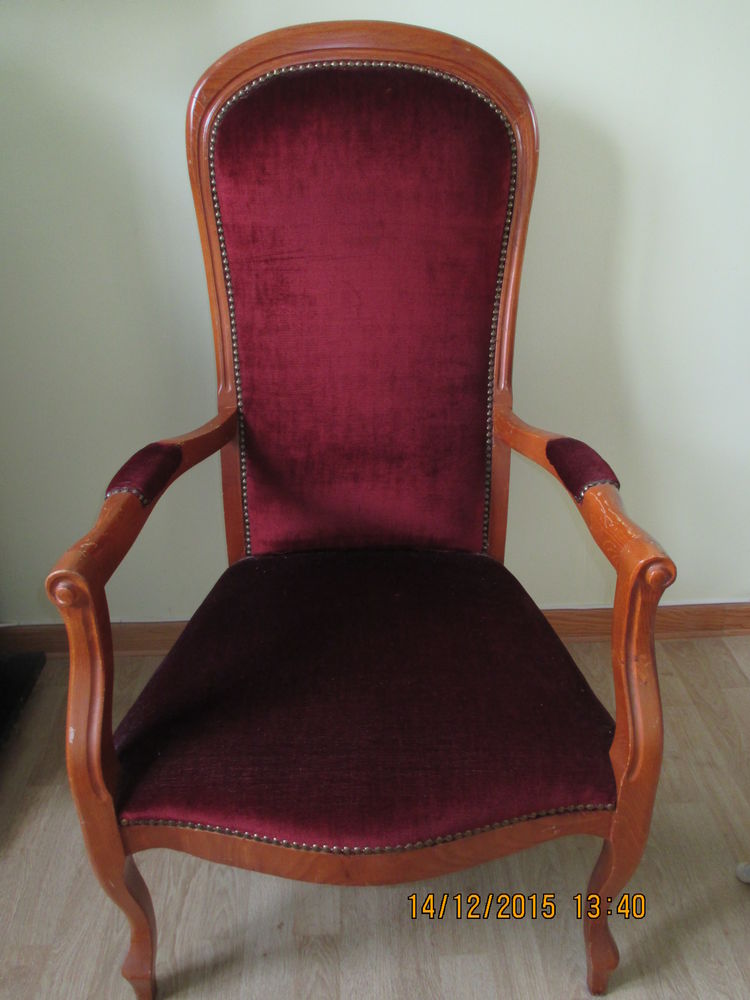 Beau Fauteuil ancien 175 Louvres (95)