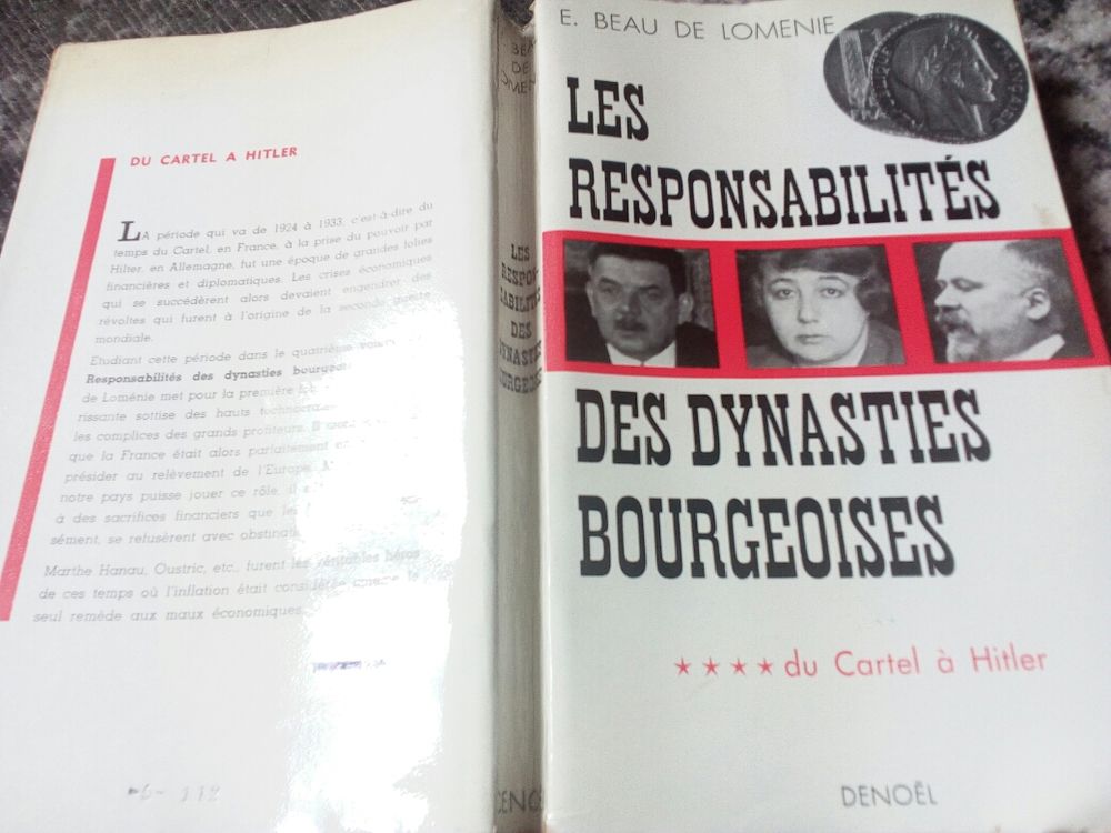 E.Beau de Lomenie 1963 Responsabilit� Dynasties bourgeoise 25 Lisieux (14)