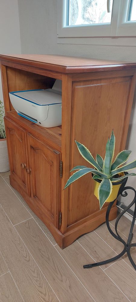 Beau meuble TV, hifi, en pin massif 29 Montgeron (91)