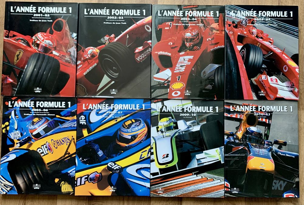 Beaux-Livres L'Ann�e Formule 1 (2001 �   2006, 2009 et 2010) 20 Orl�ans (45)