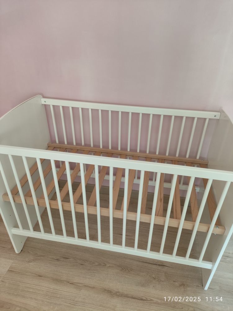 Lit+b�b�+baby+price+par+sauthon+60x+120+blanc 70 Wahagnies (59)