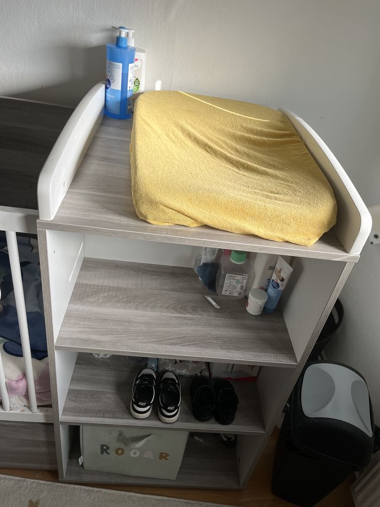 Lit b�b� combin� avec table � langer 150 Lisieux (14)