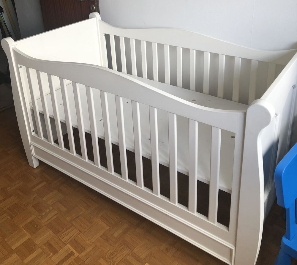 Lit b�b� enfant Antique Blanc Th�ophile & Patachou 250 Cluses (74)