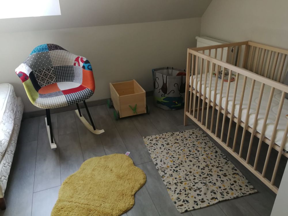 : lit b�b� + matelas + table � langer 135 Plescop (56)