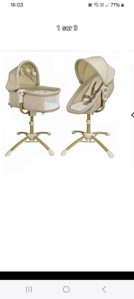 Lit b�b� multifonction 150 Faches-Thumesnil (59)