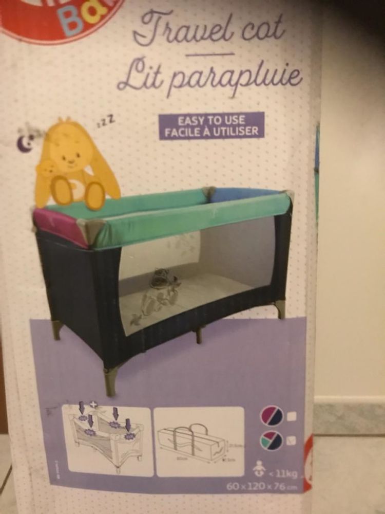 Lit bebe parapluie complet 70 Max�ville (54)