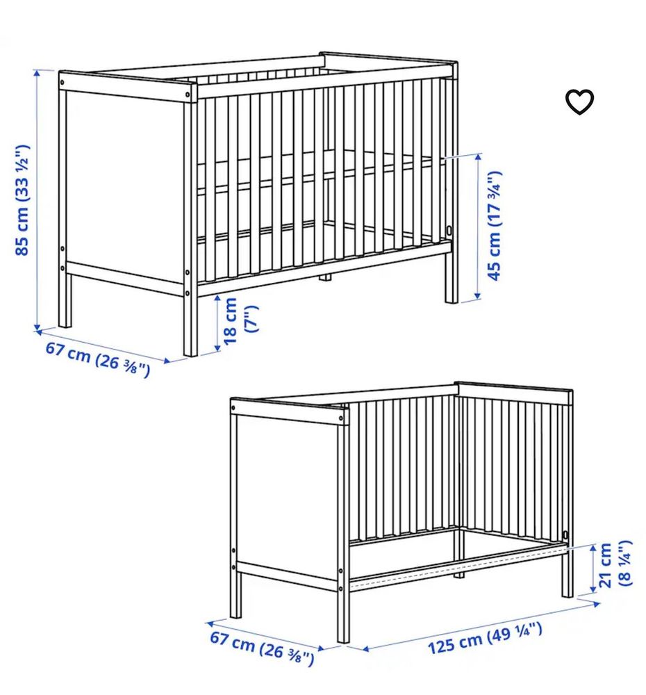 Lit b�b� 100 Santeny (94)