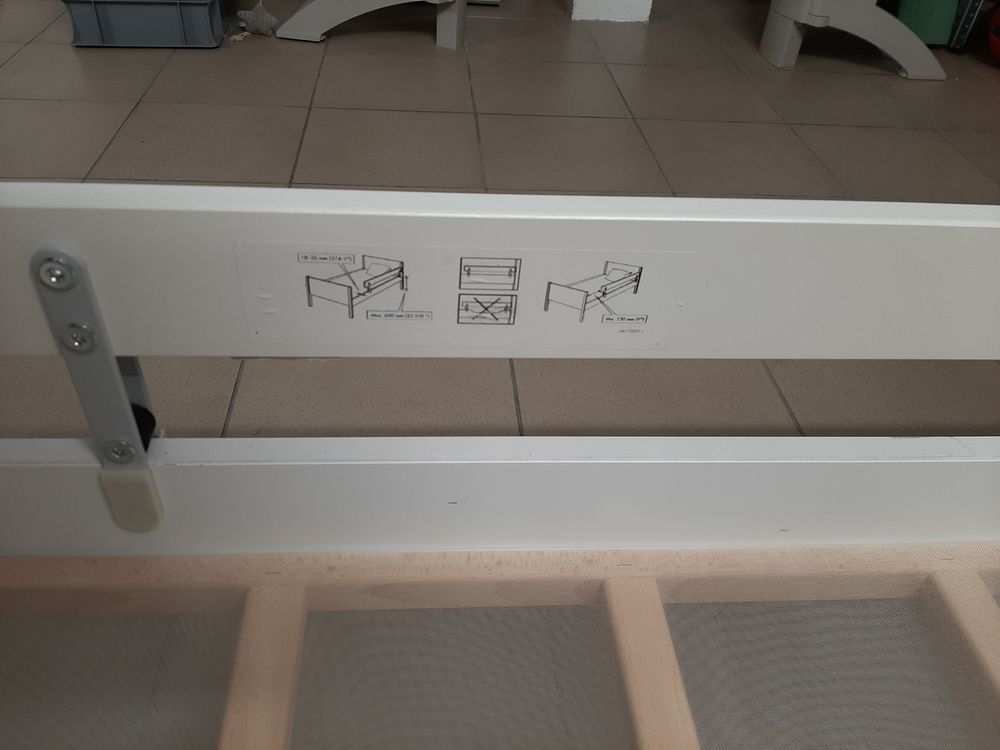 Lit b�b� 90 Villers-Bretonneux (80)