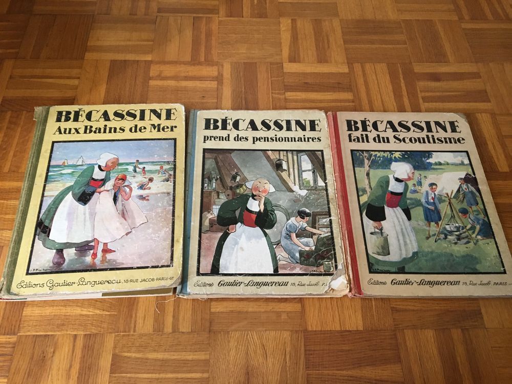 BD BECASSINE LES 3    Edition de 1964 cot� 300 E 40 Lyon 8 (69)