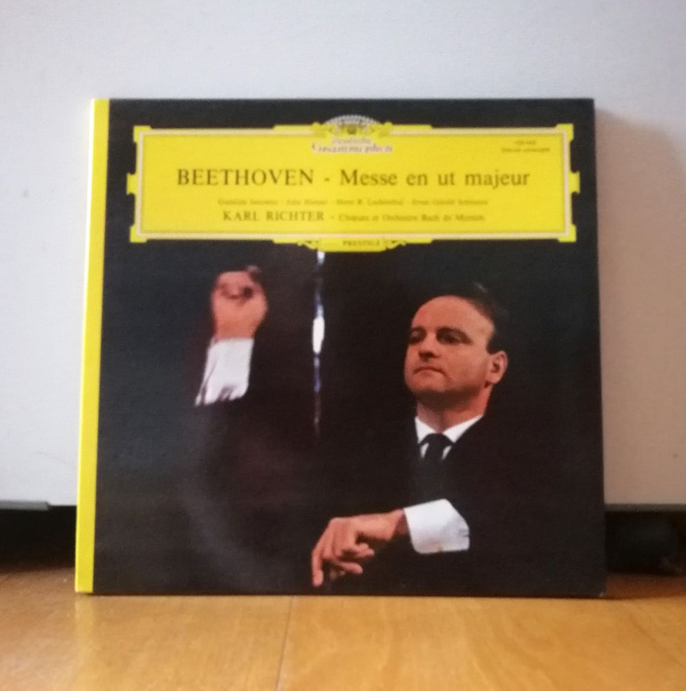 LP BEETHOVEN (RICHTER) : Messe en Ut majeur - DG 139 446 12 Argenteuil (95)