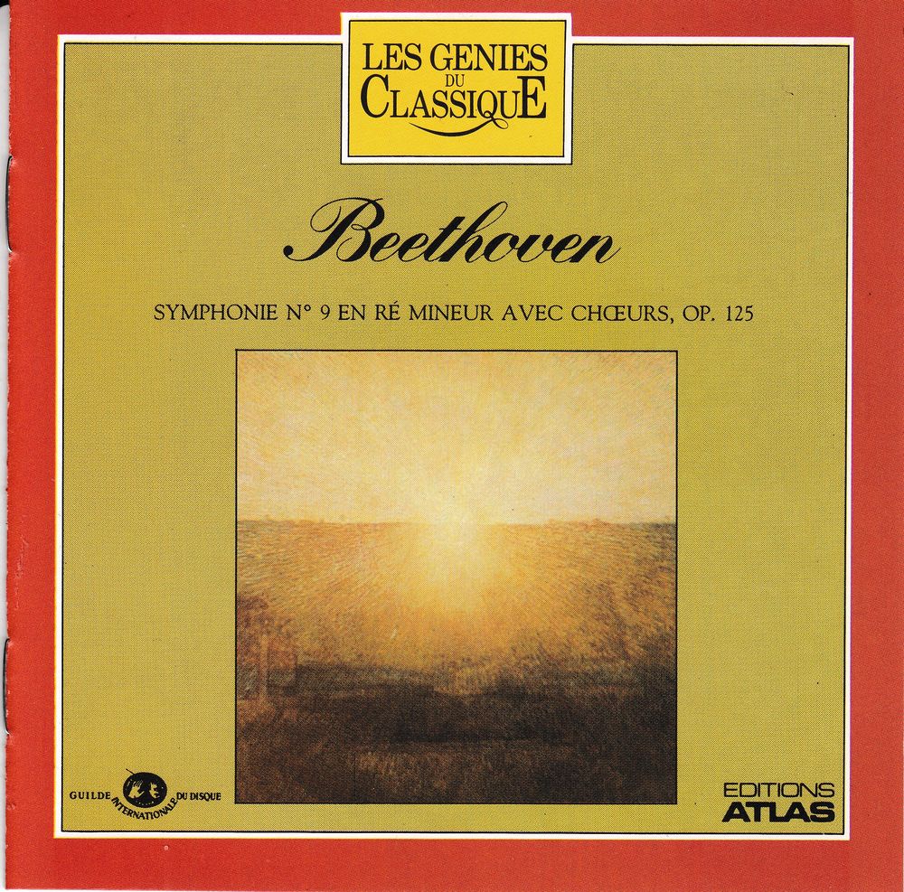CD    Beethoven    Symphonie N�9 4 Antony (92)