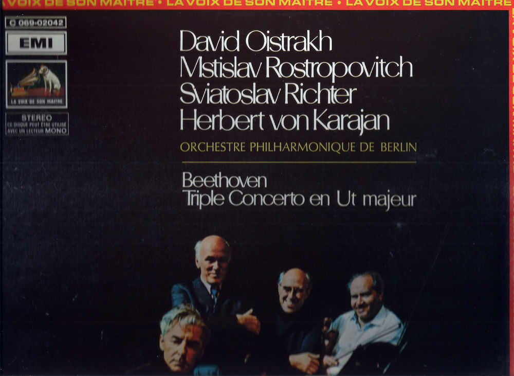 Beethoven  Triple Concerto en ut maj Karajan / Rostropovitch 50 Andernos-les-Bains (33)