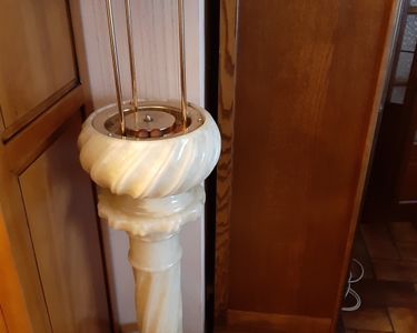 Belle ensemble colonne + fontaine en alb�tre 50 Damgan (56)