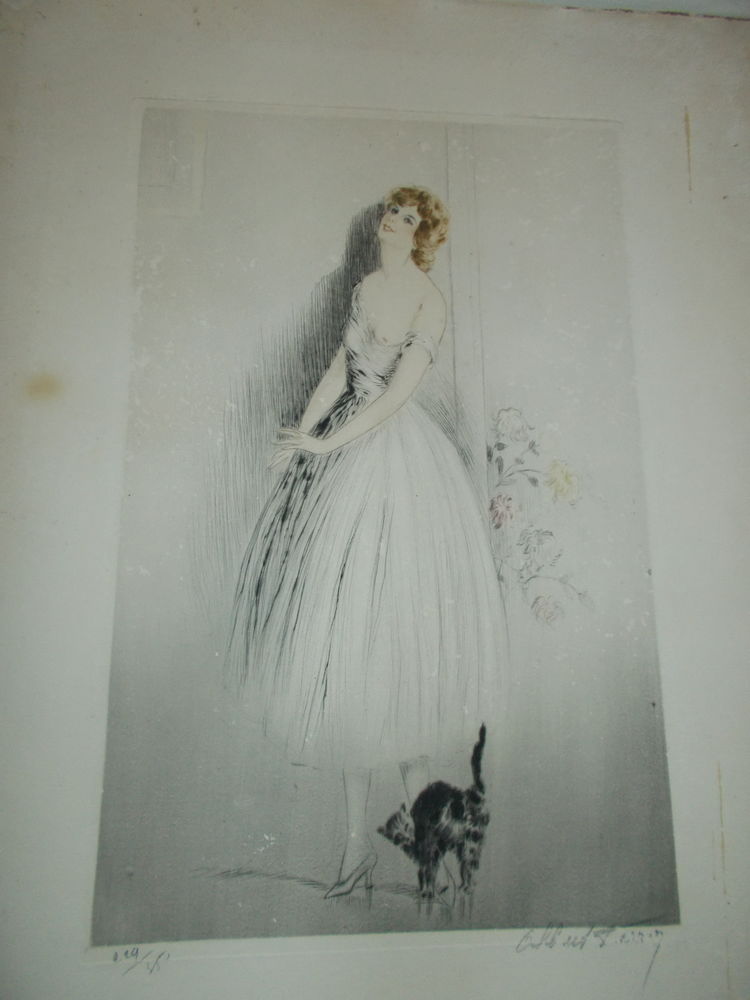 belle eau forte   art d�co  prix en forte baisse 80 Chissey-en-Morvan (71)