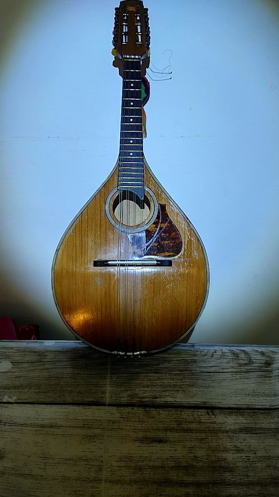 Belle mandoline fabriqu�e par Antoine Di Mauro 600 Grenoble (38)