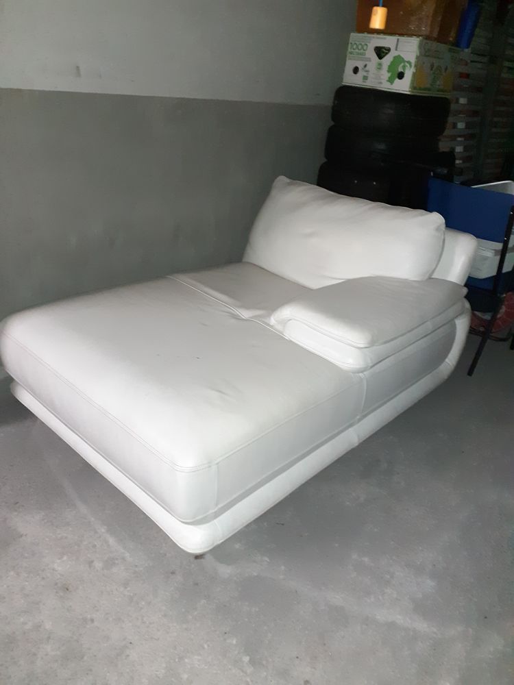 Belle m�ridienne de canap� blanche 280 Nice (06)