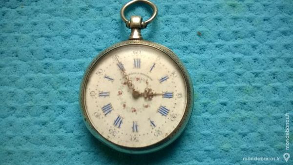 Belle montre gousset Argent � cl� 60 Bordeaux (33)