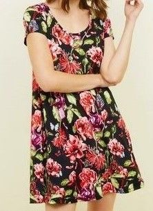 Belle robe estivale fleurie r�tro Brave Soul London  38 - 40 10 Domart-en-Ponthieu (80)