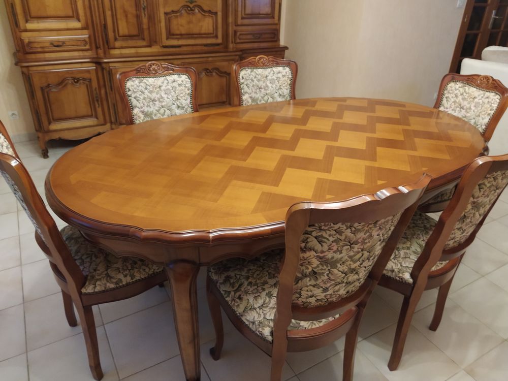 BELLE TABLE MERISIER 100 Avrill� (49)