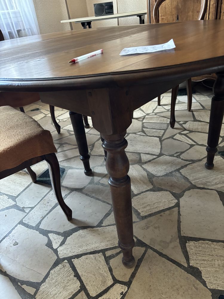 Belle table ovale 60 Le Blanc (36)