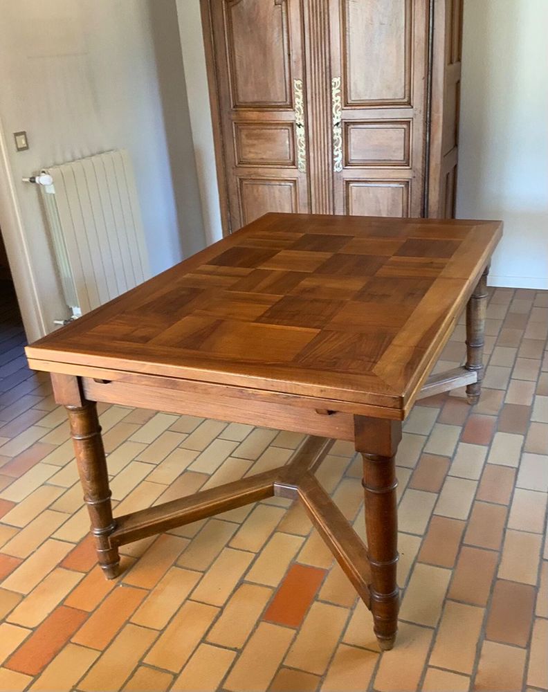 Belle table repas plateau marqueterie 150 Saint-Paul-Trois-Ch�teaux (26)