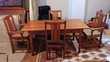 Belle table de salle à manger ou bureau en bois massif 100 Barbaste (47)