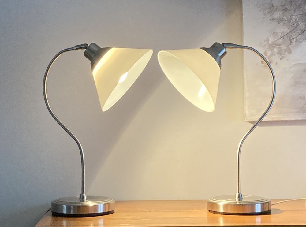 Lot 2 belles lampes design 50 �charcon (91)