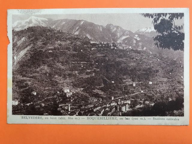 CPA Belv�d�re Roquebili�re - ann�es 30 5 Nice (06)