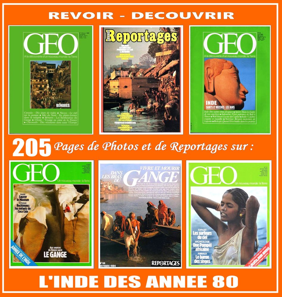 B�NAR�S - Inde - LE GANGE / prixportcompris 17 Lyon 4 (69)