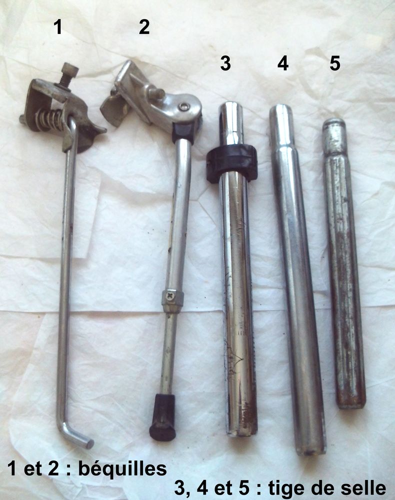 2 b�quilles - 3 tiges de selle 0 Villeurbanne (69)