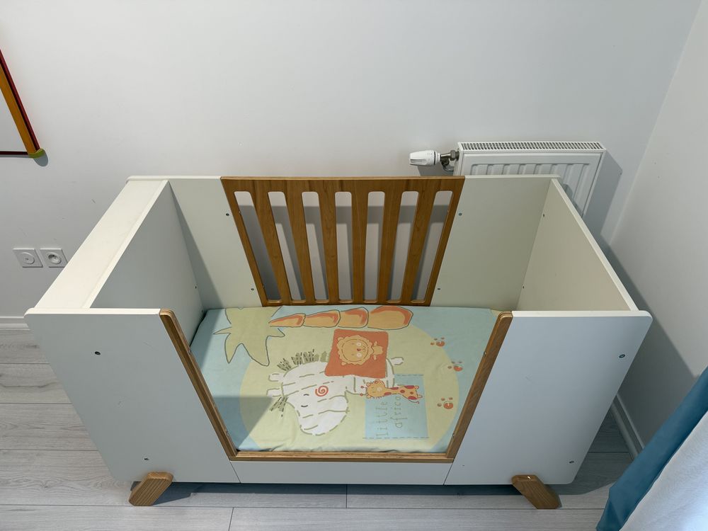 Berceau b�b� �volutif + matelas & draps ? 0-4 ans 200 Saint-Ouen (93)