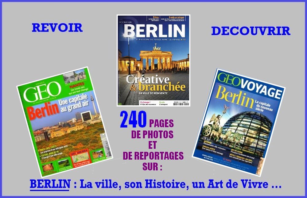 BERLIN - g�o - ALLEMAGNE / prixportcompris 15 Lille (59)