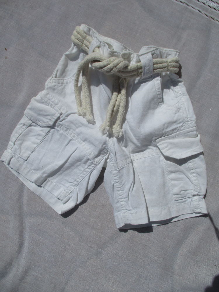 Bermuda Blanc pour p'tite fille de 2 Ans 2 La Fert�-Alais (91)