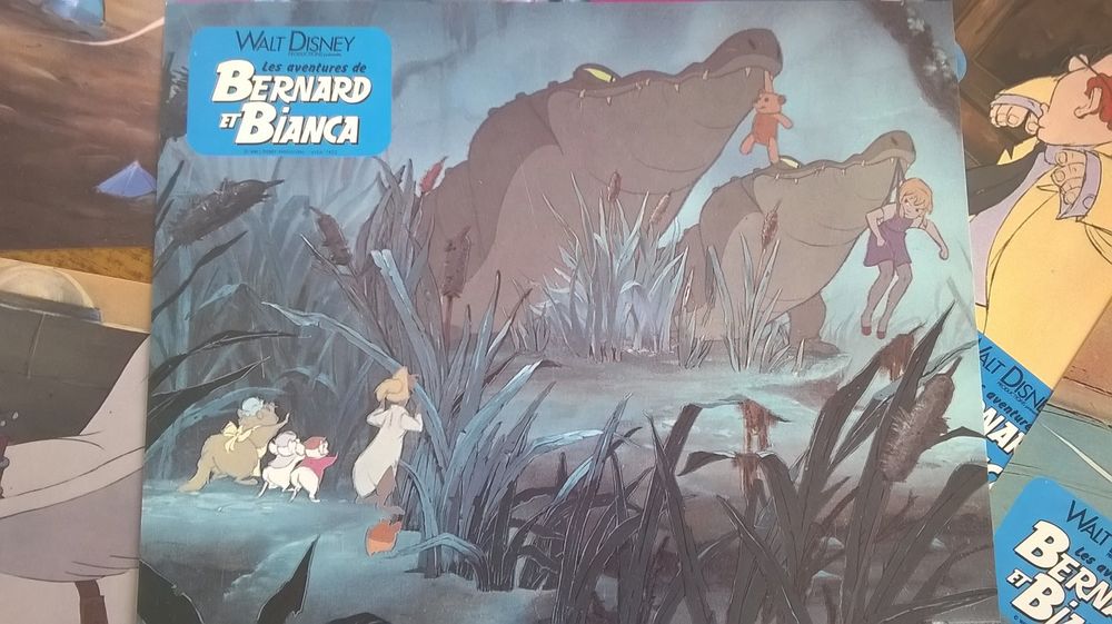 LES AV.DE BERNARD ET BIANCA Disney (1977)ot de LOBBYCARDS 0 Lille (59)