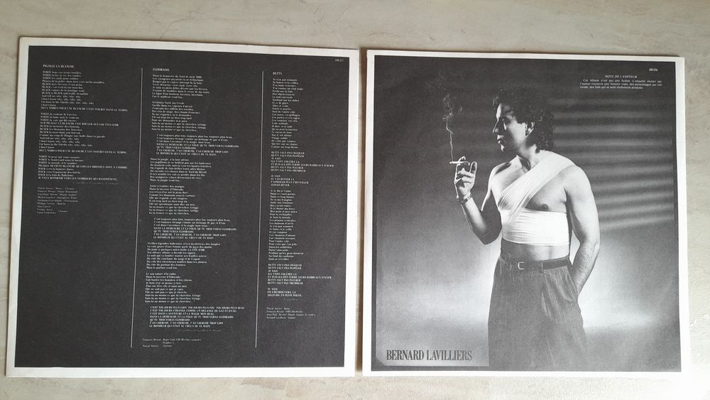 BERNARD LAVILLIERS, 1981 double album 10 �ragny (95)