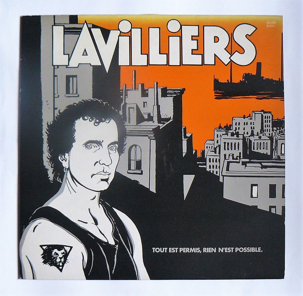 LP Bernard LAVILLIERS : Tout est permis, tous est possible 12 Argenteuil (95)