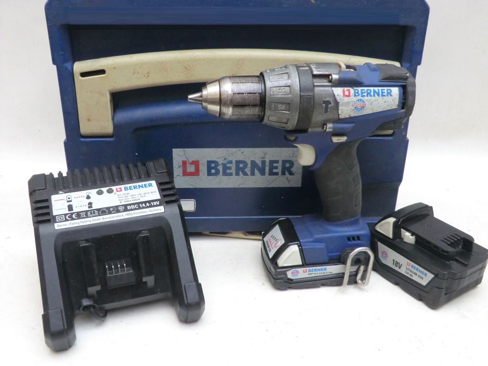 BERNER BACHDD 18v - Perceuse - Visseuse � percussion 250 Cagnes-sur-Mer (06)