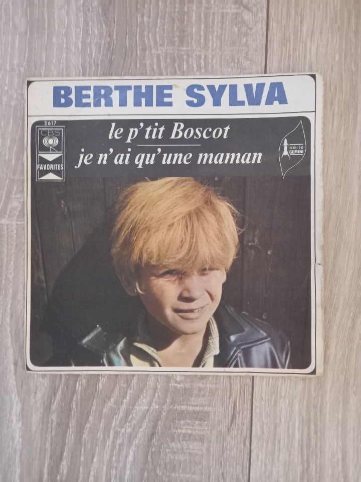Berthe Sylva le petit boscot vinyle 45 tours 1 Villiers (86)