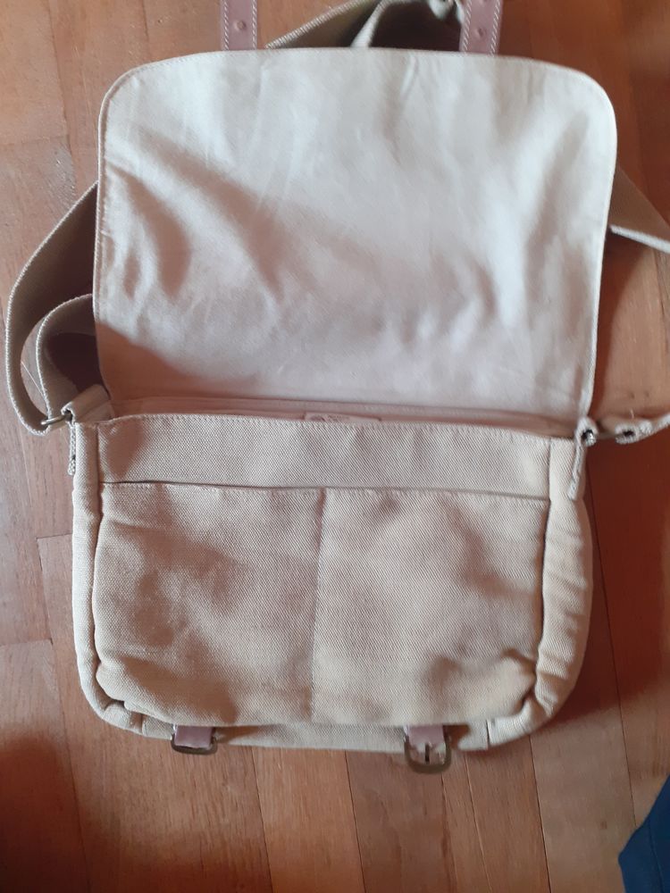 Besace nature et d�couverte lin / coton 60 La Charit�-sur-Loire (58)