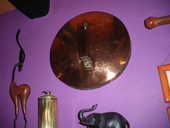 lot de bibelots en cuivre ou laiton 2 Cal�s (46)