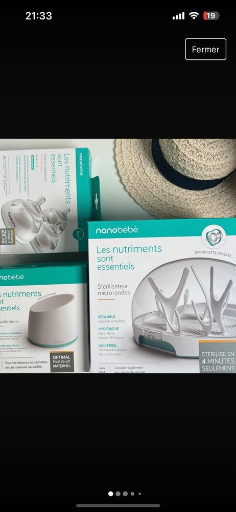 kit biberons chauffe biberons st�rilisateur 51 Guilers (29)