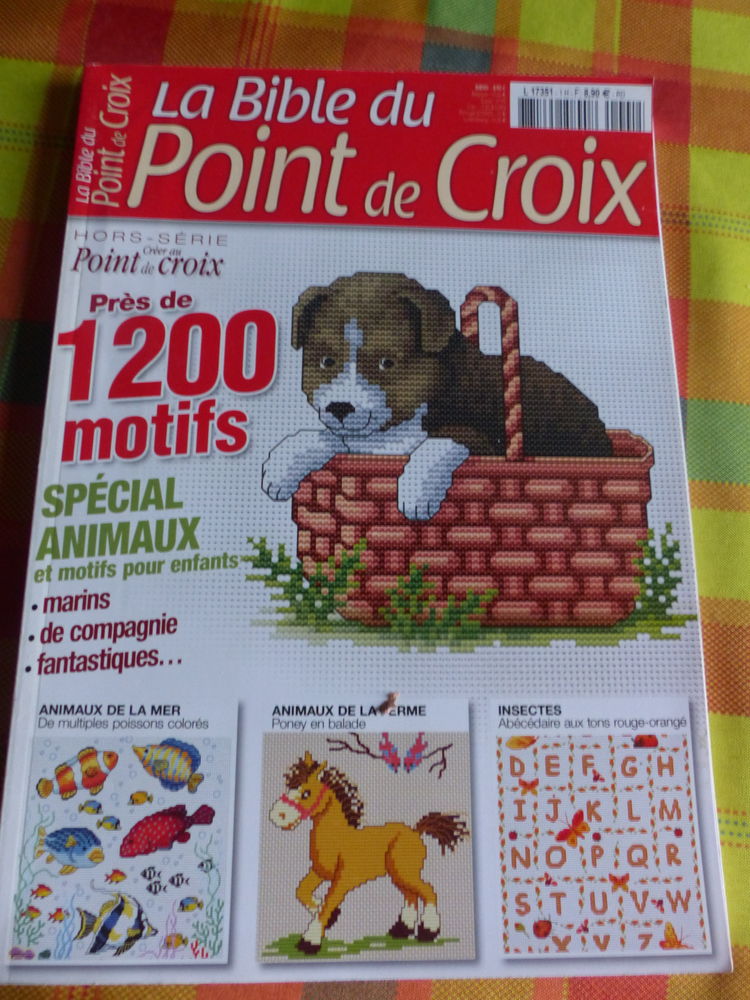 LA BIBLE DU POINT DE CROIX  1200 motifs 6 Roclincourt (62)