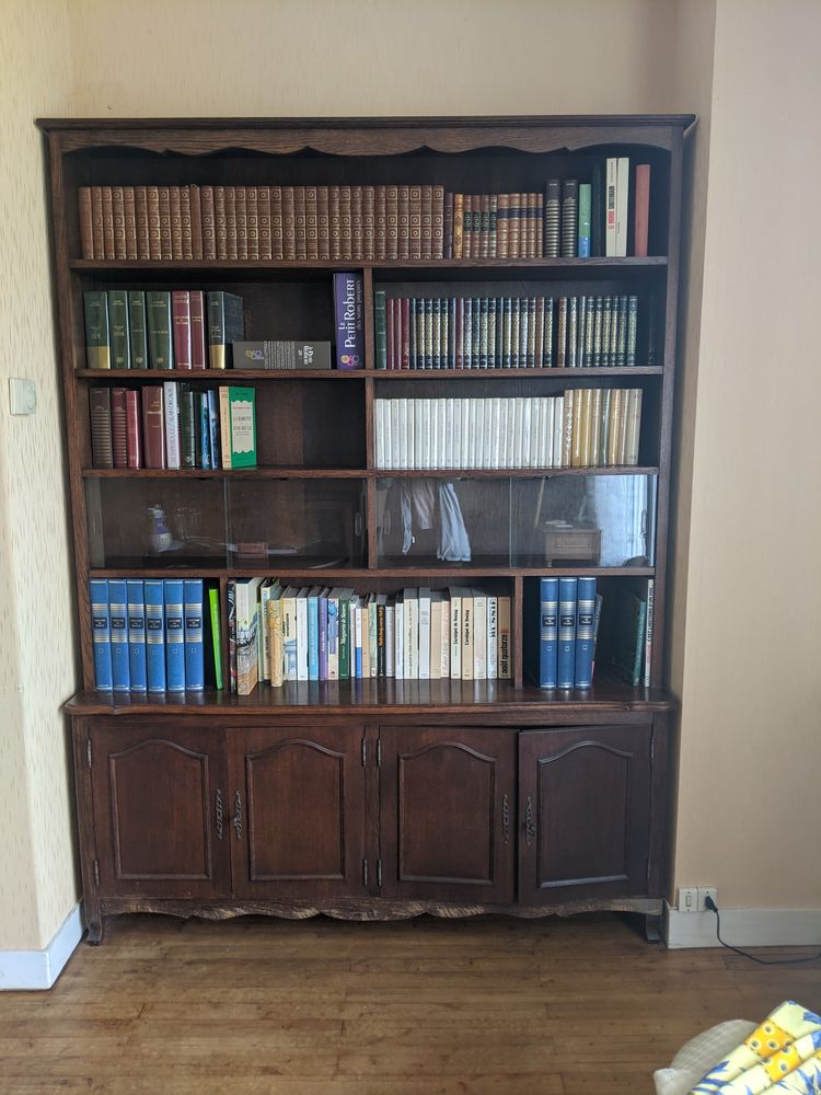 Biblioth�que en bois massif 150 Angoul�me (16)