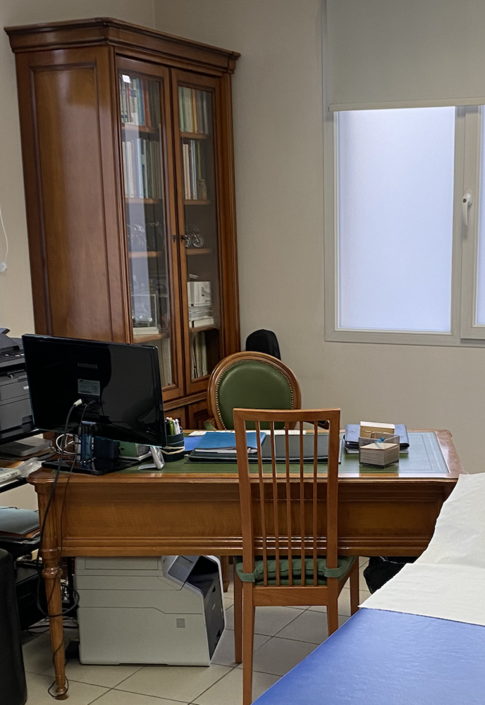 Biblioth�que et Bureau Chaise en merisier 500 Antony (92)