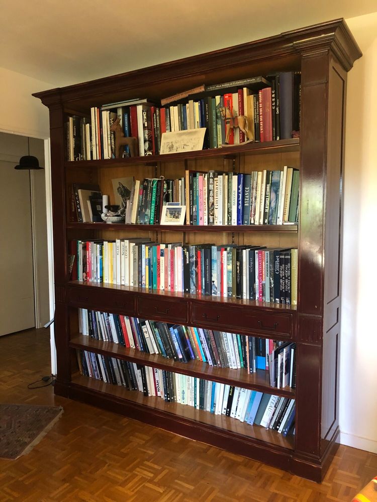 Biblioth�que Carrousel Roche Bobois Merisier/ Patine Cerise 950 Paris 20 (75)