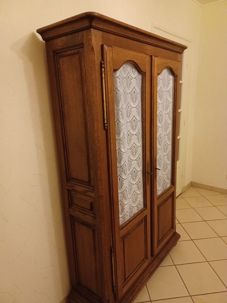 Biblioth�que en ch�ne massif 0 Comblanchien (21)