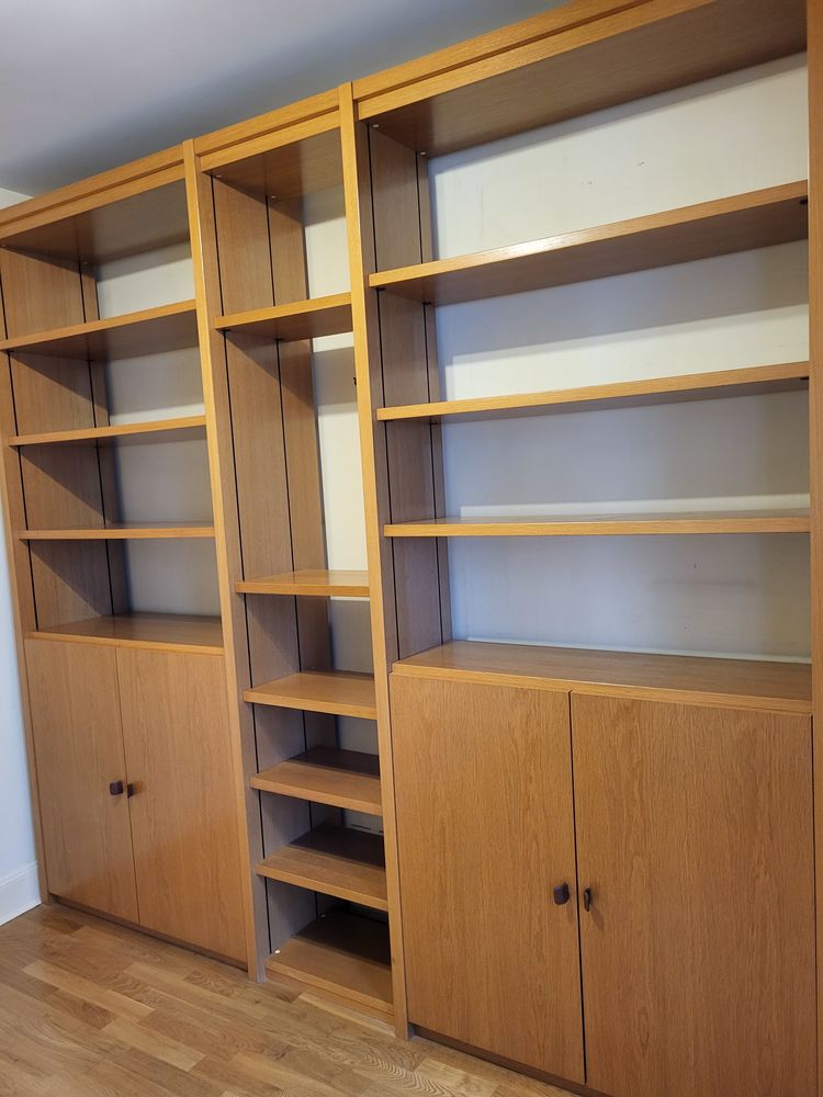 Biblioth�que  en ch�ne massif 600 Paris 3 (75)