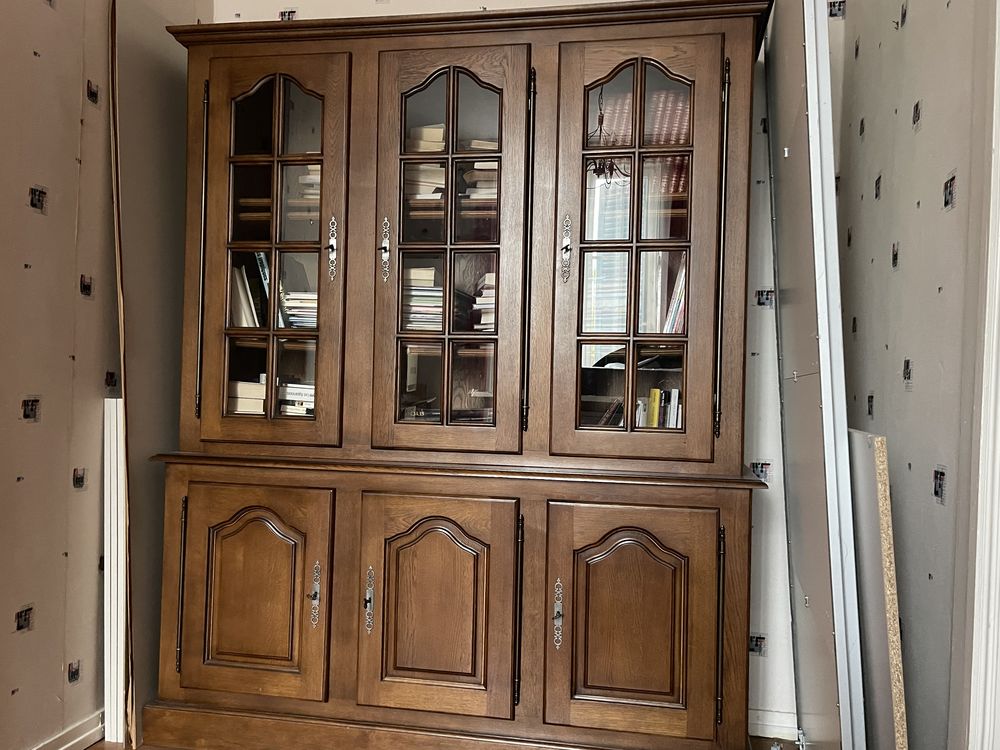 Biblioth�que en ch�ne 380 Verdun (55)