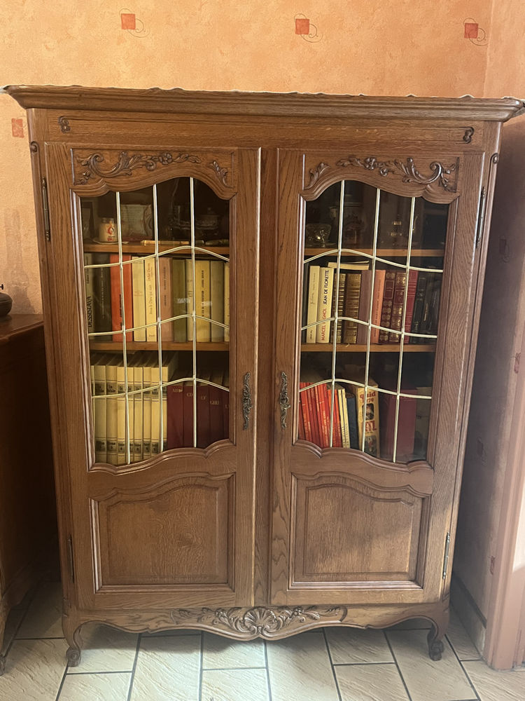 biblioth�que en ch�ne 80 Lezennes (59)